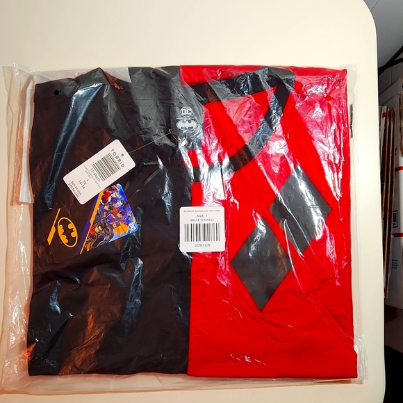 ❤️NWT VINTAGE TORRIID DRESS HARLEY QUINN COSPLAY COSTUME DRESS BATMAN - SIZE 1X - Picture 3 of 8